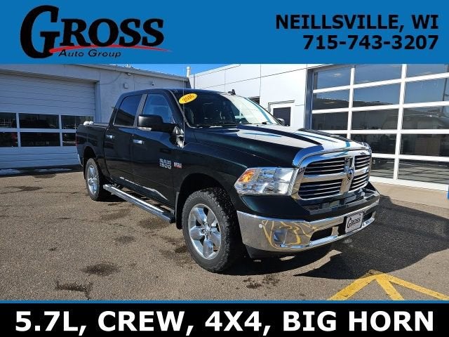 Used 2016 RAM Ram 1500 Pickup Big Horn with VIN 3C6RR7LT1GG135982 for sale in Black River Falls, WI