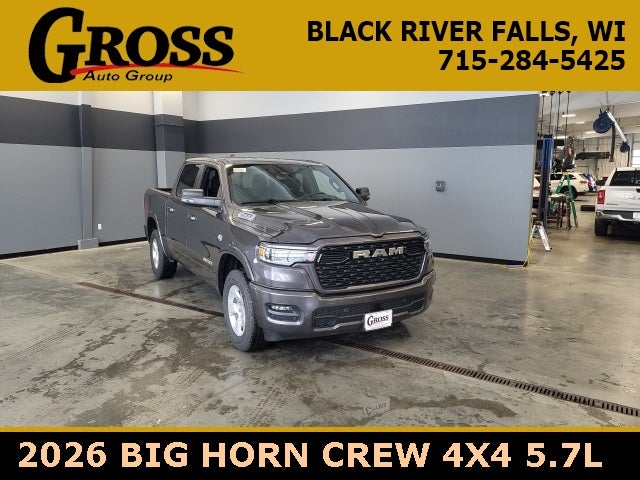 2026 RAM Ram 1500 RAM 1500 BIG HORN CREW CAB 4X4 5'7' BOX