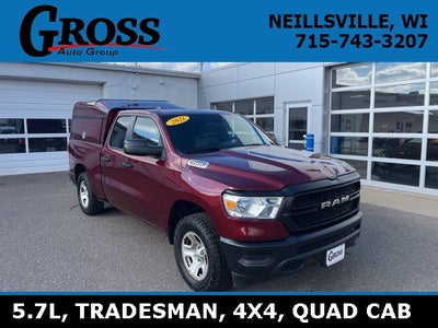 2021 RAM 1500 Tradesman Quad Cab 4x4 6'4' Box