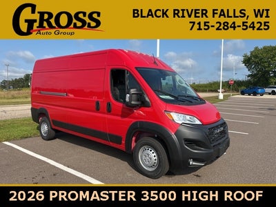 2026 RAM Ram ProMaster RAM PROMASTER 3500 TRADESMAN CARGO VAN HIGH ROOF 159' WB