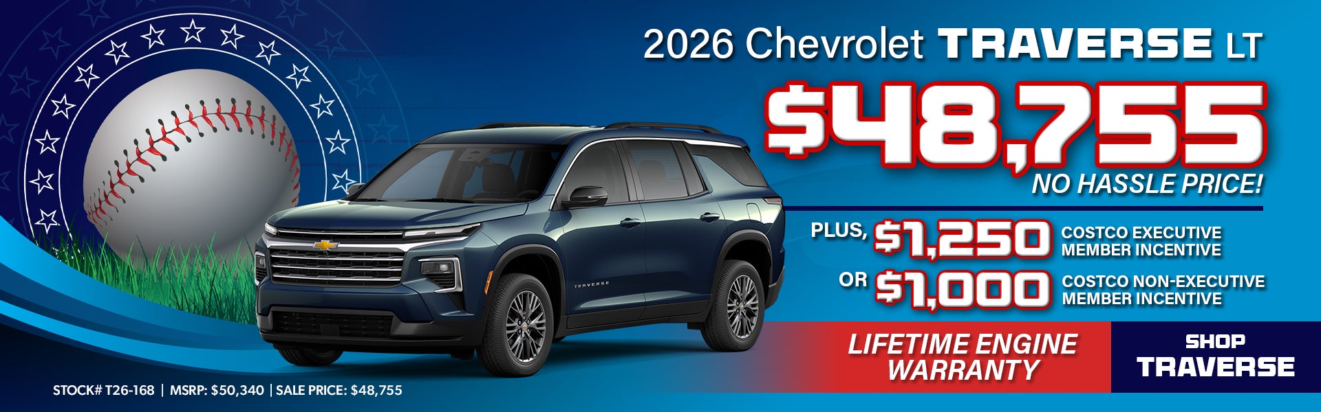 2026 Chevrolet Traverse LT