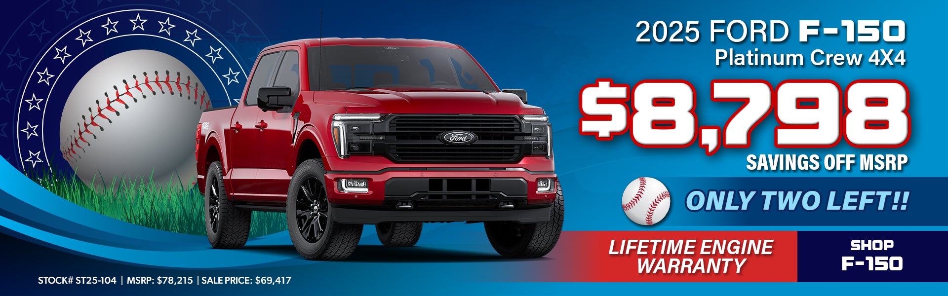 2025 Ford F-150 Platinum 4X4