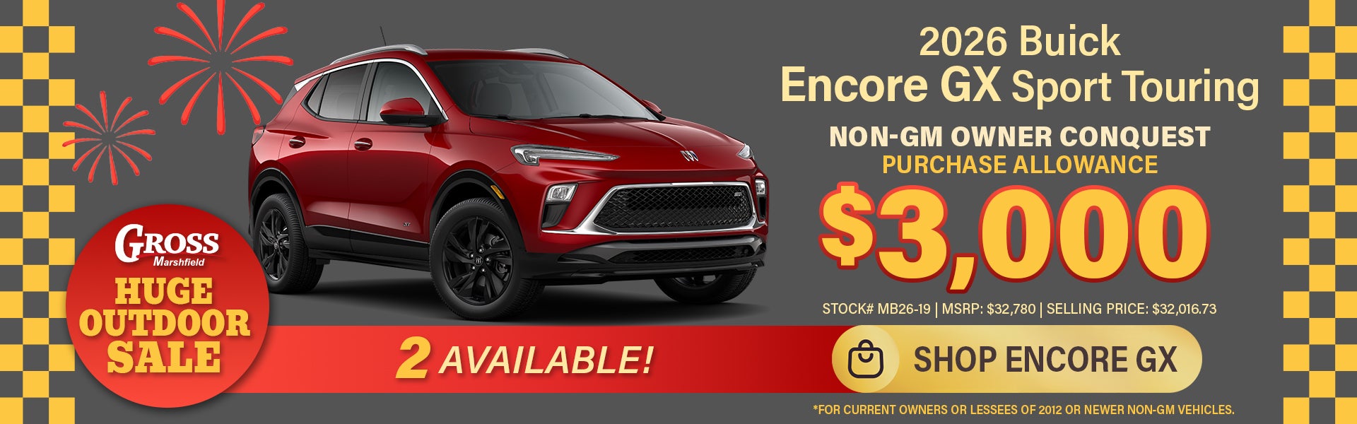 2026 Buick Encore GX Sport Touring