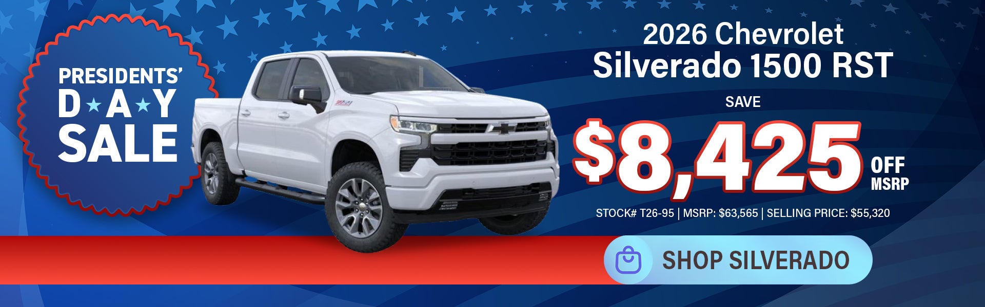 New 2026 Chevrolet Silverado 1500 RST