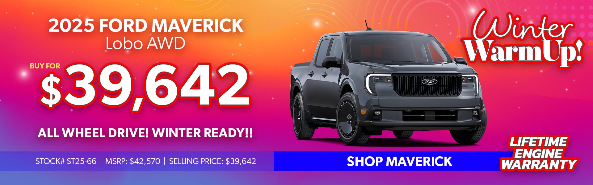 2025 Ford Maverick Lobo AWD