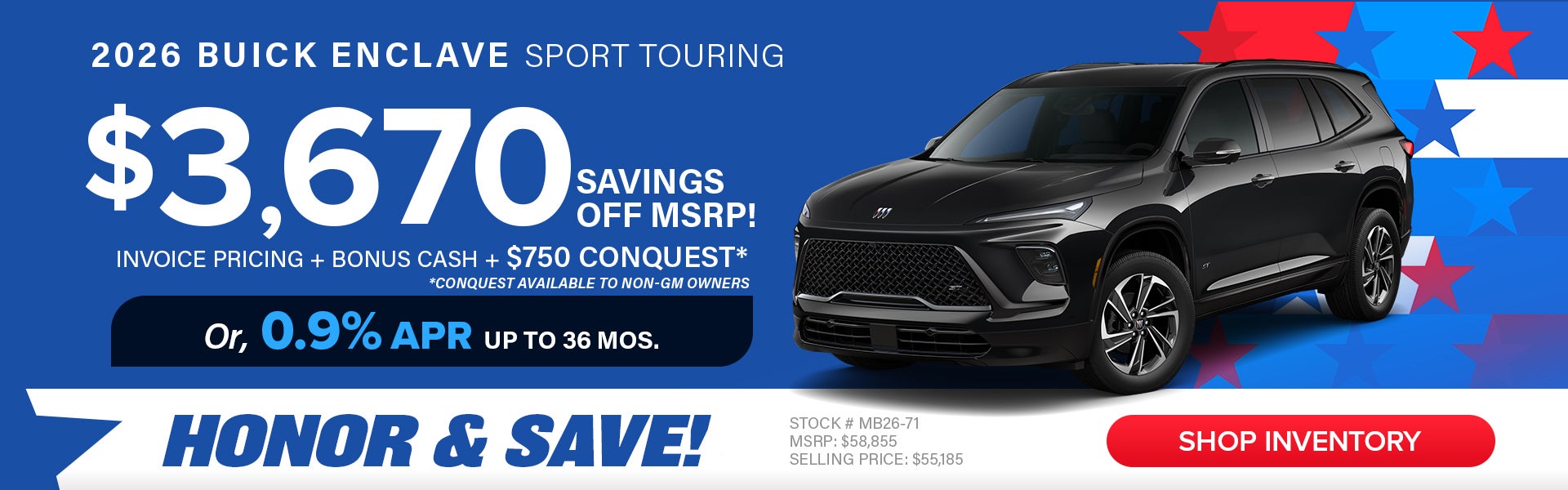 2026 Buick Enclave Sport Touring